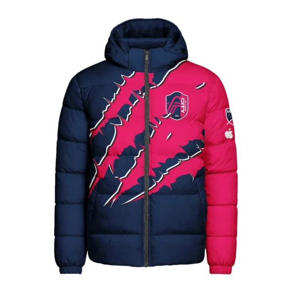Legacy of Support Hooded Cotton Jacket, Team Pride Winter Jacket HVN1289SL - Image 2