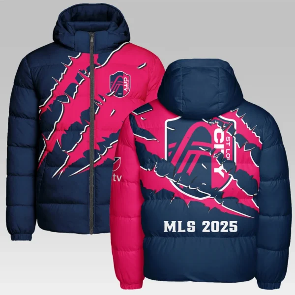 Legacy of Support Hooded Cotton Jacket, Team Pride Winter Jacket HVN1289SL