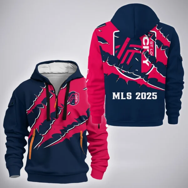 Legacy of Support Hoodie Half Zip 3D, Classic Sport Half-Zip Hoodie HVN1289SL