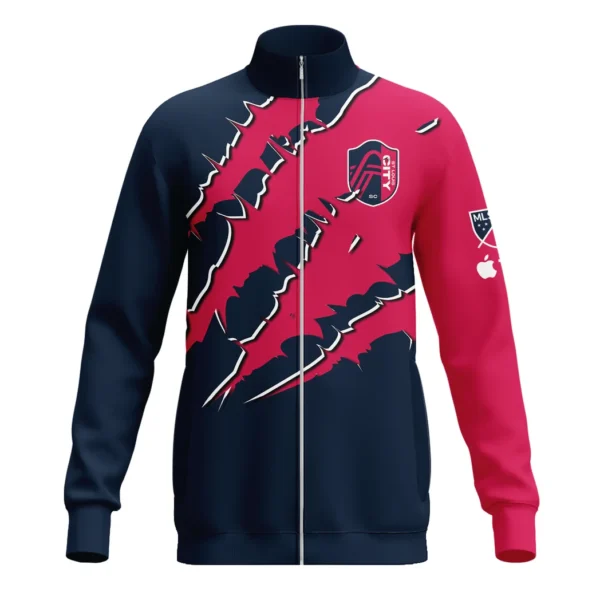 Together in Sport Stand Collar Jacket, Everyday Fan Lifestyle Jacket HVN1289SL - Image 2