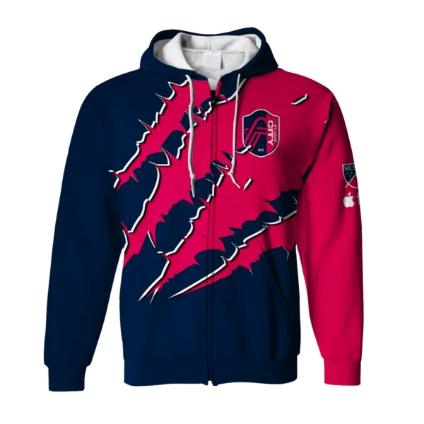 Together in Sport Zipper Hoodie, Sport Spirit Hoodie HVN1289SL - Image 2