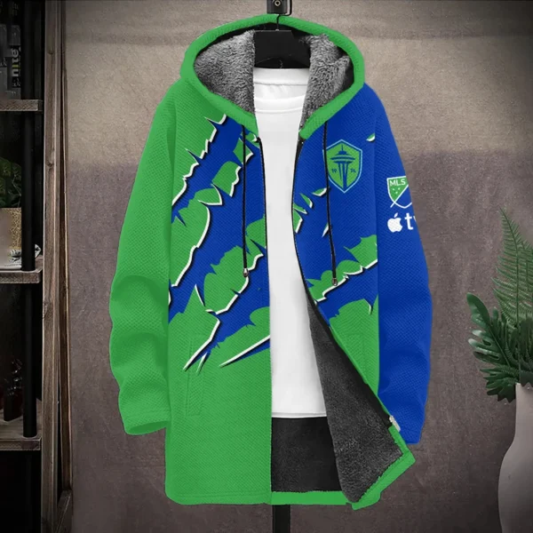 Match Energy Fleece Windbreaker Jacket, Warm Fan Windbreaker HVN1289SS - Image 2