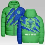 Unity Fans Hooded Cotton Jacket, Sport Culture Street Puffer HVN1289SS