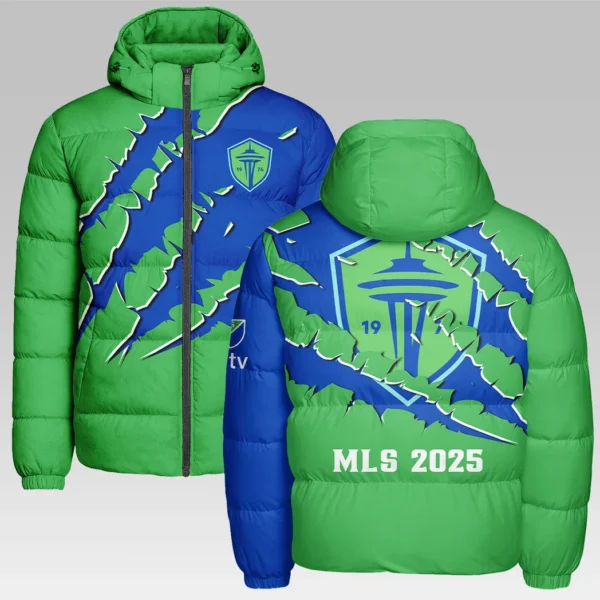 Unity Fans Hooded Cotton Jacket, Sport Culture Street Puffer HVN1289SS