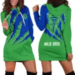 Unity Fans Hoodie Dress, Sport Culture Hoodie Dress HVN1289SS
