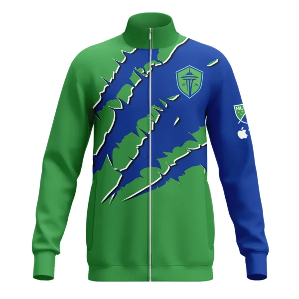 Goal Rising Stand Collar Jacket, Stadium Spirit Everyday Comfort Jacket HVN1289SS - Image 2