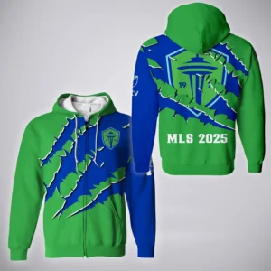 Rising Beat Zipper Hoodie, Classic Sport Full-Zip Hoodie HVN1289SS
