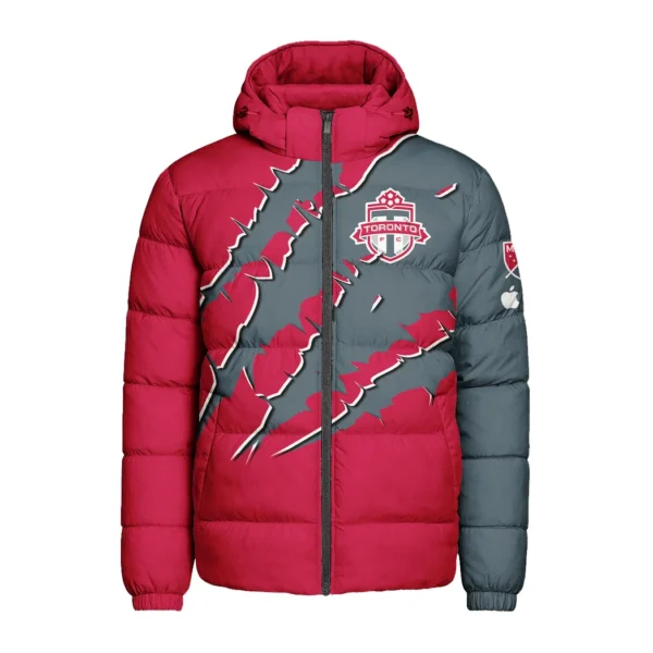 Support Core Hooded Cotton Jacket, Team Pride Winter Jacket HVN1289TF - Image 2