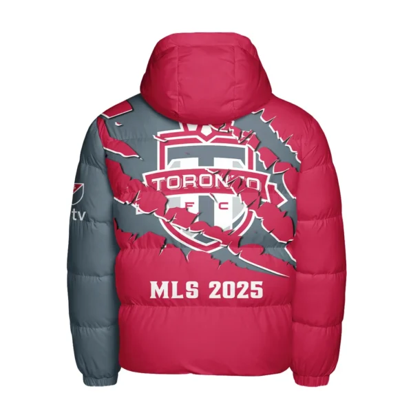 Support Core Hooded Cotton Jacket, Team Pride Winter Jacket HVN1289TF - Image 3