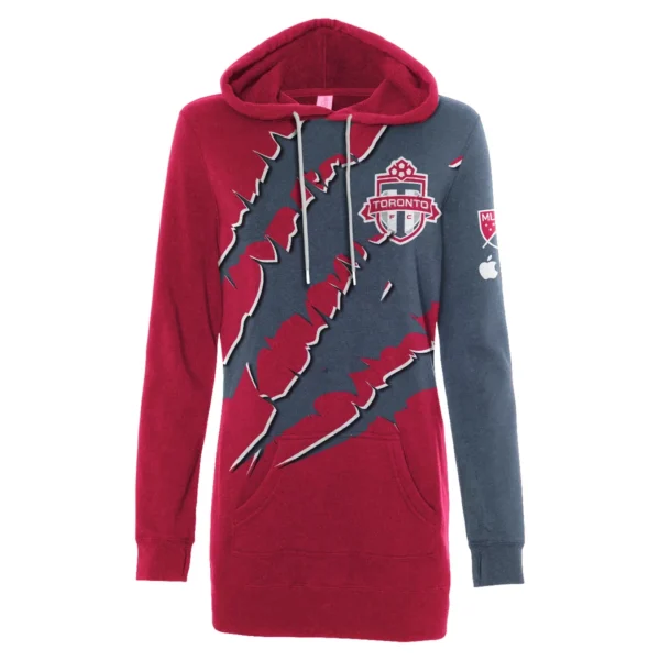 True Support Hoodie Dress, All-Season Hoodie Dress HVN1289TF - Image 2