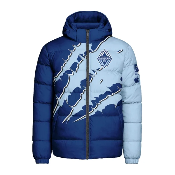 Game Spirit Hooded Cotton Jacket, Travel-Ready Sport Puffer HVN1289VW - Image 2