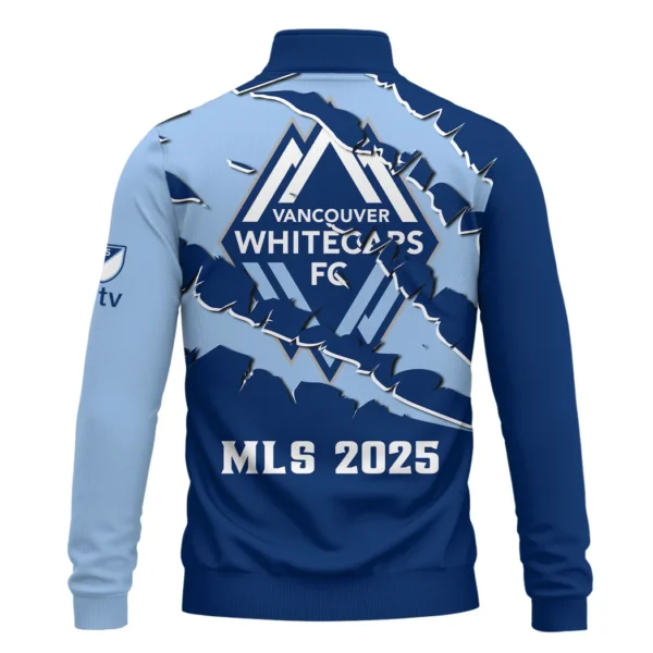 Game Spirit Quarter-Zip Sweatshirt, Modern Sport Fan Sweatshirt HVN1289VW - Image 3