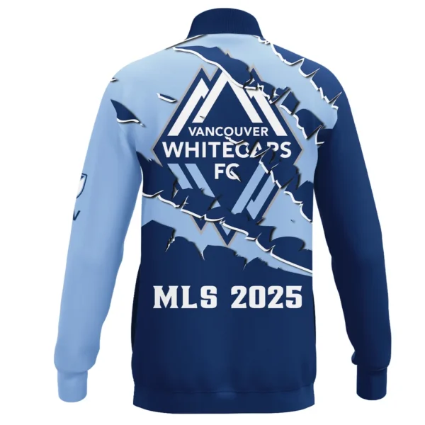Goal Energy Stand Collar Jacket, Road-Ready Style Jacket for Fans HVN1289VW - Image 3