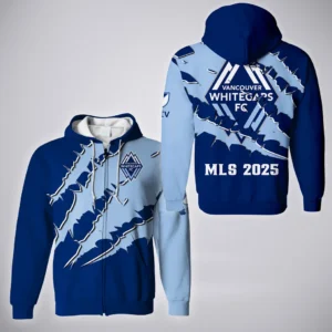 Match Beat Zipper Hoodie, Athletic Fan Full-Zip Hoodie HVN1289VW