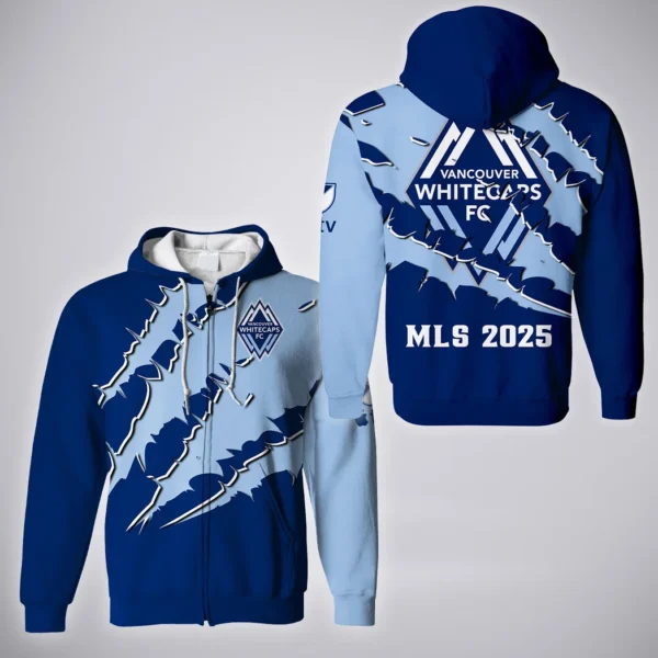 Match Beat Zipper Hoodie, Athletic Fan Full-Zip Hoodie HVN1289VW