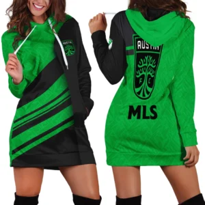 Spirit Pulse Hoodie Dress, True Fan Hoodie Dress HVN1290AF
