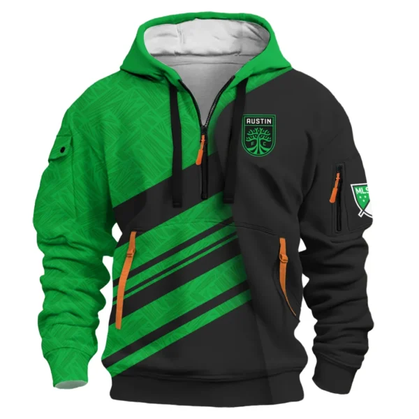 Unity Fans Hoodie Half Zip 3D, Supporter Style Half-Zip Hoodie HVN1290AF - Image 2