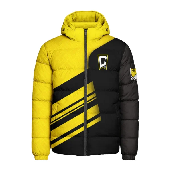 Kick Pulse Hooded Cotton Jacket, True Supporter Winter Gear HVN1290CC - Image 2