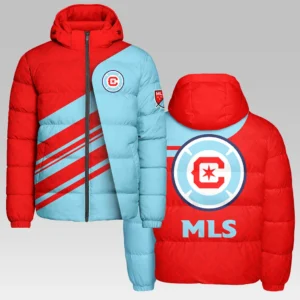 Fan Beat Hooded Cotton Jacket, Everyday Comfort Sport Puffer HVN1290CF
