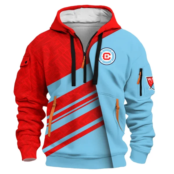 Unity Fans Hoodie Half Zip 3D, True Supporter Half-Zip Hoodie HVN1290CF - Image 2