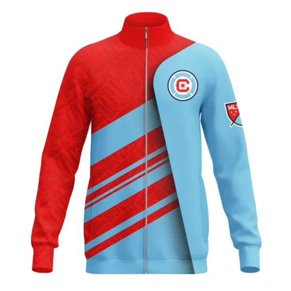True Fans Stand Collar Jacket, Lightweight Comfort Jacket for Loyal Fans HVN1290CF - Image 2