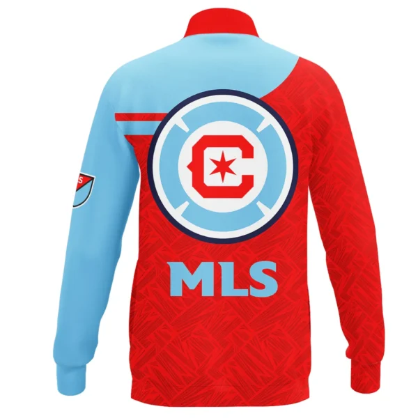 True Fans Stand Collar Jacket, Lightweight Comfort Jacket for Loyal Fans HVN1290CF - Image 3