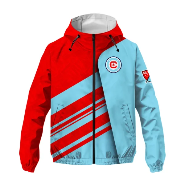 Goal Energy Windbreaker Jacket, Fan Lifestyle Jacket HVN1290CF - Image 2
