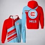 Game Pulse Zipper Hoodie, Athletic Fan Full-Zip Hoodie HVN1290CF