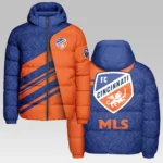 Unity Fans Hooded Cotton Jacket, Casual Everyday Fan Puffer HVN1290CF