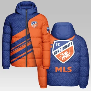 Unity Fans Hooded Cotton Jacket, Casual Everyday Fan Puffer HVN1290CF