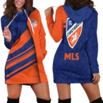 Game Beat Hoodie Dress, Heritage Fan Hoodie Dress HVN1290CF