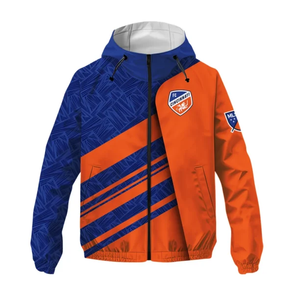 Spirit Rising Windbreaker Jacket, Weather-Proof Fan Gear HVN1290CF - Image 2