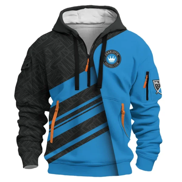 Play Spirit Hoodie Half Zip 3D, All-Season Fan Half-Zip Hoodie HVN1290CH - Image 2