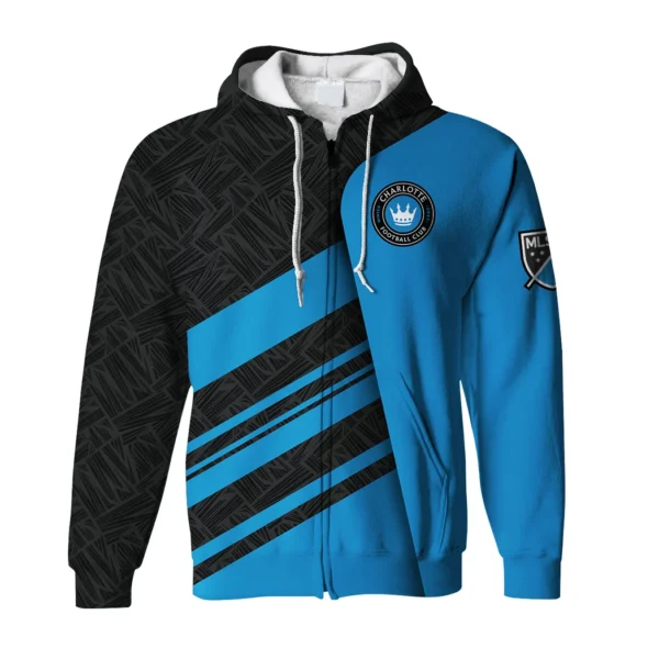 Kick Rhythm Zipper Hoodie, Game Day Full-Zip Hoodie HVN1290CH - Image 2