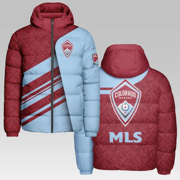 Match Vibe Hooded Cotton Jacket, Streetwear Style Fan Jacket HVN1290CR