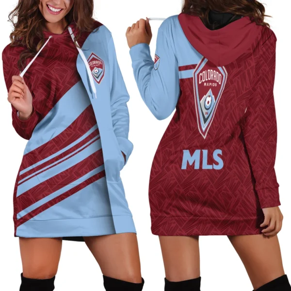 Play Rising Hoodie Dress, Essential Women's Hoodie Dress HVN1290CR