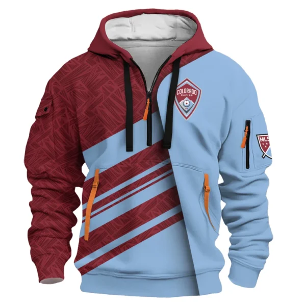 Game Pulse Hoodie Half Zip 3D, Casual Sport Half-Zip Hoodie HVN1290CR - Image 2