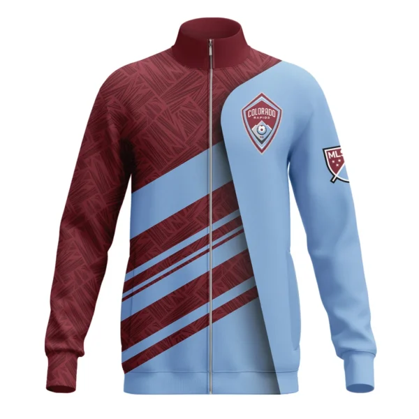 True Energy Stand Collar Jacket, Sleek Jacket for True Fans HVN1290CR - Image 2