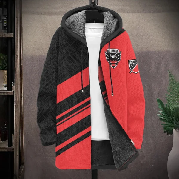 True Fans Fleece Windbreaker Jacket, Warm Fan Windbreaker HVN1290DC - Image 2