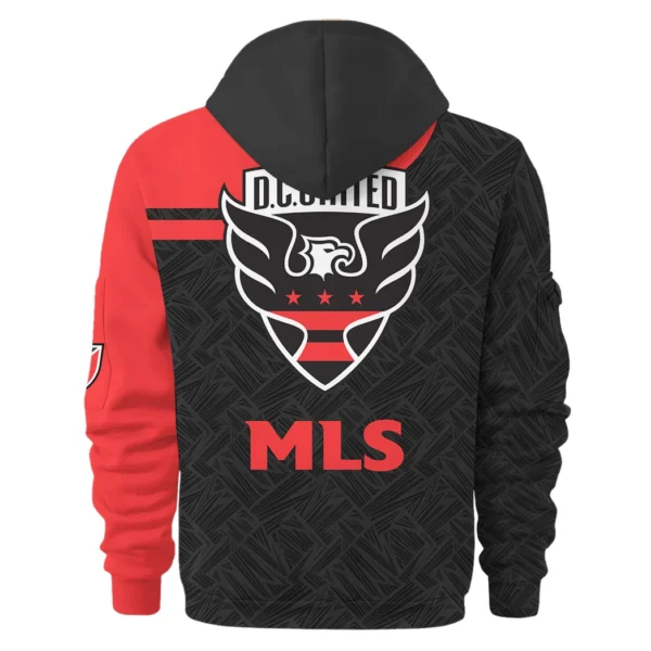 Game Pulse Hoodie Half Zip 3D, Athletic Fan Half-Zip Hoodie HVN1290DC - Image 3