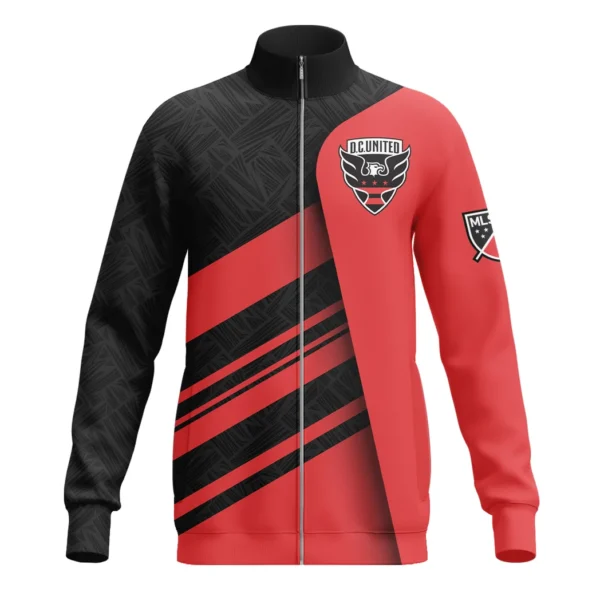 Game Pulse Stand Collar Jacket, Athletic Stretch Fan Comfort Jacket HVN1290DC - Image 2