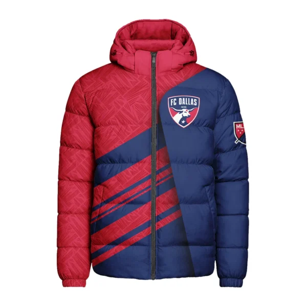 Match Rhythm Hooded Cotton Jacket, Ultra-Warm Fan Essential HVN1290FC - Image 2