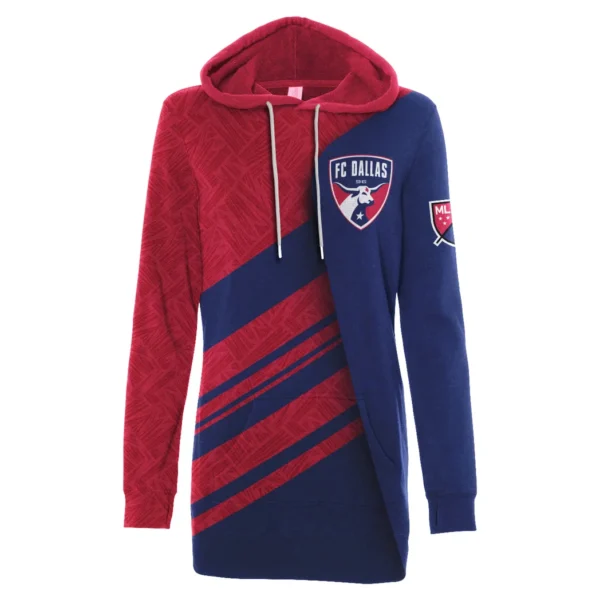 Unity Fans Hoodie Dress, Athletic Spirit Hoodie Dress HVN1290FC - Image 2