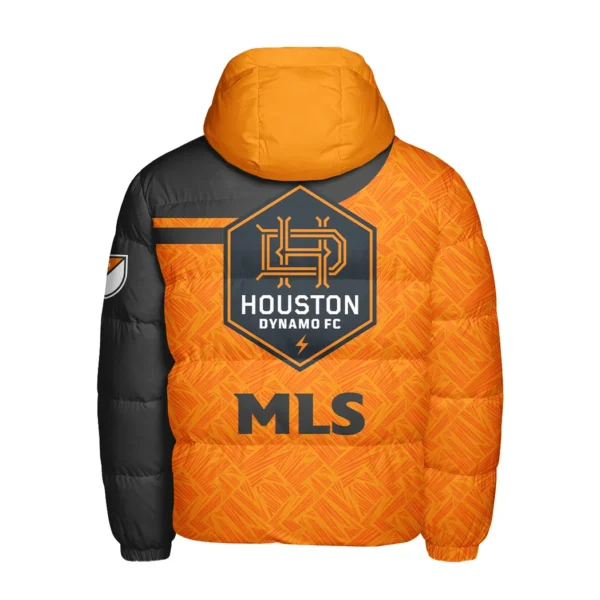 Fan Beat Hooded Cotton Jacket, Performance Warmth Fan Jacket HVN1290HD - Image 3