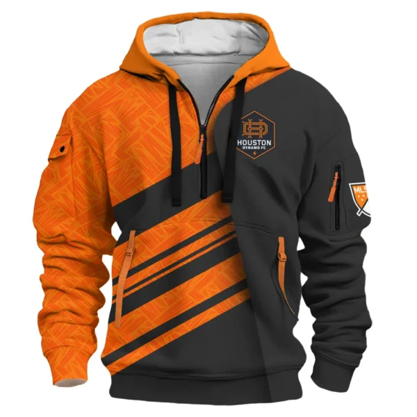 Game Flow Hoodie Half Zip 3D, True Supporter Half-Zip Hoodie HVN1290HD - Image 2