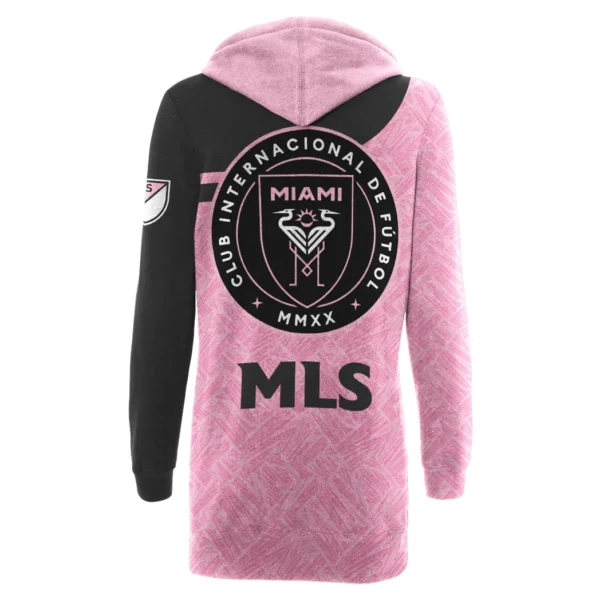 Goal Rising Hoodie Dress, All-Season Hoodie Dress HVN1290IM - Image 3