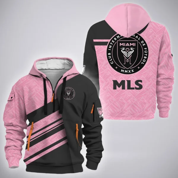 Kick Rhythm Hoodie Half Zip 3D, Bold Energy Hoodie HVN1290IM