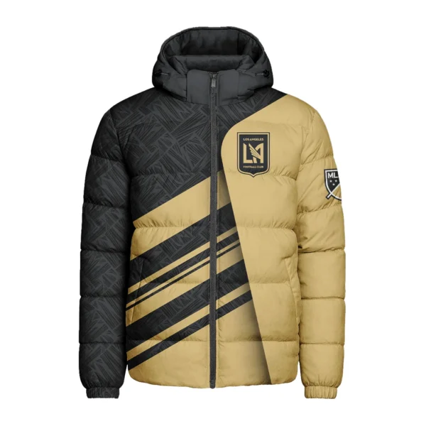 Game Beat Hooded Cotton Jacket, Urban Sport Lifestyle Jacket HVN1290LA - Image 2
