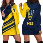 Fan Energy Hoodie Dress, Lifestyle Women's Hoodie Dress HVN1290LA