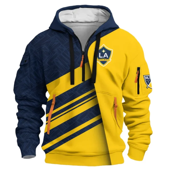 Match Beat Hoodie Half Zip 3D, Everyday Fan Hoodie HVN1290LA - Image 2